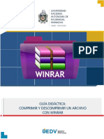Compresión archivos Winrar Winzip