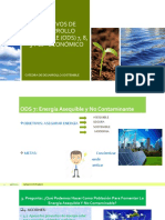 Objetivos de Desarrollo Sostenible Powerpoint