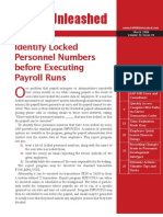 Identify Locked Personnel Numbers before Executing Payroll Runs