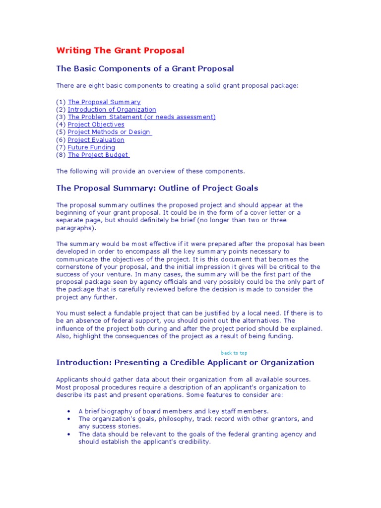 Grant proposal review process picture