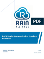 RAIN Reader Communication Interface Guideline