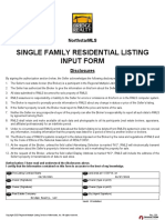 Single Family Residential Listing Input Form2
