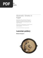 Naukratis Greeks, Laconian Pottery