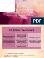 Organizarea socială