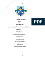 Premier University B.B.A: Term Paper On