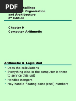 William Stallings Computer Organization and Architecture 8 Edition Computer Arithmetic