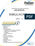 SIMULACRO 1 - Area A