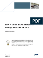 How-To Install SAP ERP - EHP4 (Incl. SAP Solution Manager - Maintenance Optimizer)