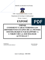 Sommaire 2122 Etude Comparatif