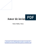 3. Amor de Invierno Autor Mario Halley Mora