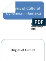 Cultural Dynamics in Jamaica