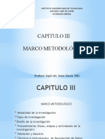 CAPÍTULO III. Marco Metodologico