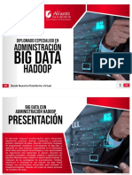 DIPLOMADO ESPECIALIZADO EN ADMINISTRACIÓN BIG DATA HADOOP