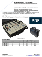 Portable Test Equipment: Highlights