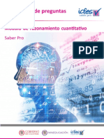 Cuadernillo de Preguntas Razonamiento Cuantitativo Saber Pro 2018