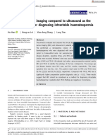 Magnetic Resonance Imaging Compared To Ultrasound As The Preferred Method For Diagnosing Intractable Haematospermia