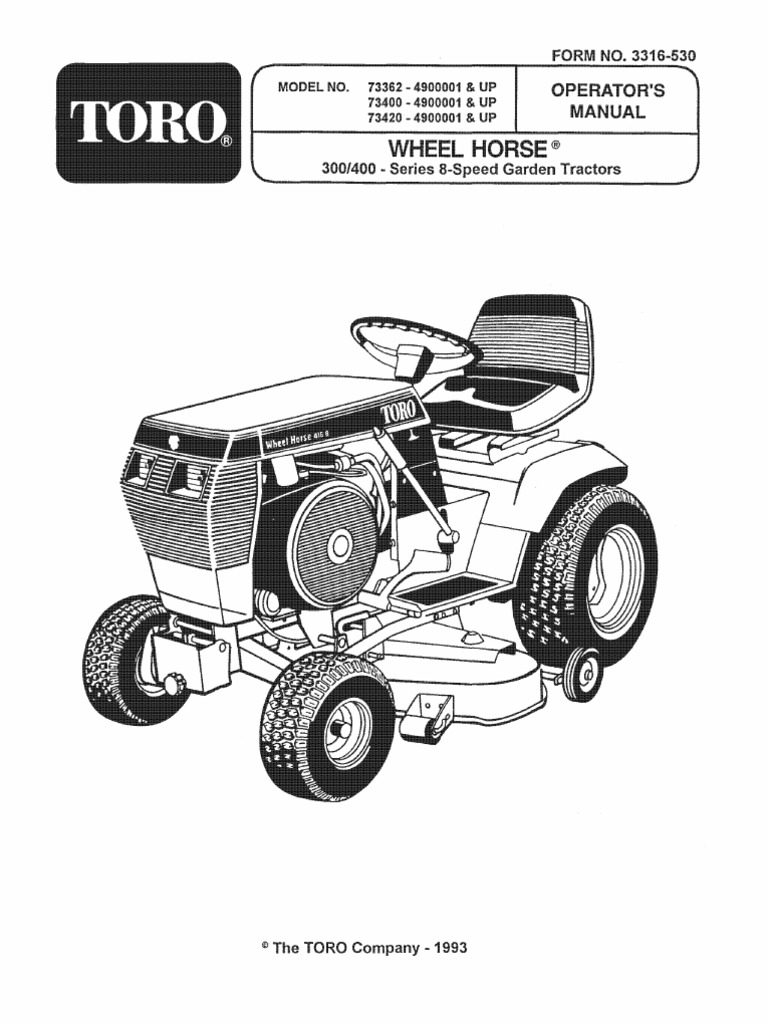 Wheel horse 314 8 tires