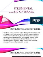 Instrumental Music of Israel