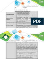 Anexo Actividad Paso 5 Formato Proyecto de Educacion Ambiental - NeiberChirinos