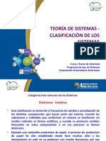 TST Clasificación de Los Sistemas