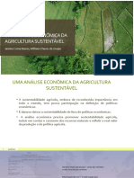 Uma Análise Econômica Da Agricultura Sustentável