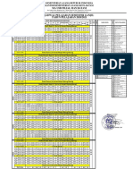 Jadwal Pelajaran Semester Ganjil 2020-2021