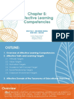 Affective Learning Competencies: Educ106.2 - MR - Dennis Ubenia Bsed-Eng - Educ3B