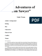 "The Adventures of Tom Sawyer": Mark Twain