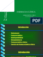 Farmaocinética Clínica I