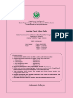 2. Soal Sipenmaru Poltekkes 2009