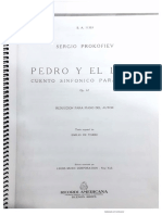 Pedro e o Lobo - Conto Sinfônico - Redução para Piano Do Autor