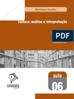 It 05 Leitura Análise e Interpretação