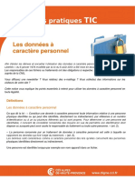 Fiche 19 - Juridique-Le Traitement Des Donnees A Caractere Personnel