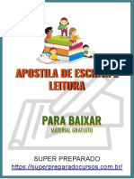 Apostila de Escrita e Leitura 1