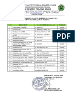 Jadwal Kegiatan Pkl 2021