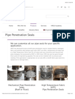 Pipe Penetration Seals - HRST, Inc.