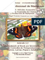 CRIANZA PROFESIONAL DE MARIPOSAS PARTE II Introducción a la Crianza de Mariposas como entretenimiento, o negocio