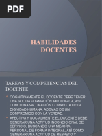 Habilidades Docentes