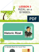 Lesson 3 RIZAL As A Symbol 3