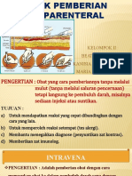 Teknik Pemberian Obat Parenteral