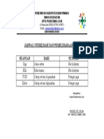 7.3.2.2 Jadwal Sterilisasi Dan Pemeliharaan Alat