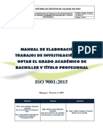 Actualización Manual Trabajos de Investigación