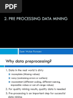 Preprocessing - M2