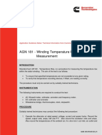AGN 181 - Winding Temperature Rise Measurement