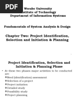 Chapter Two: Project Identification, Selection and Initiation & Planning