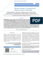 Pola Anemia Geriatric