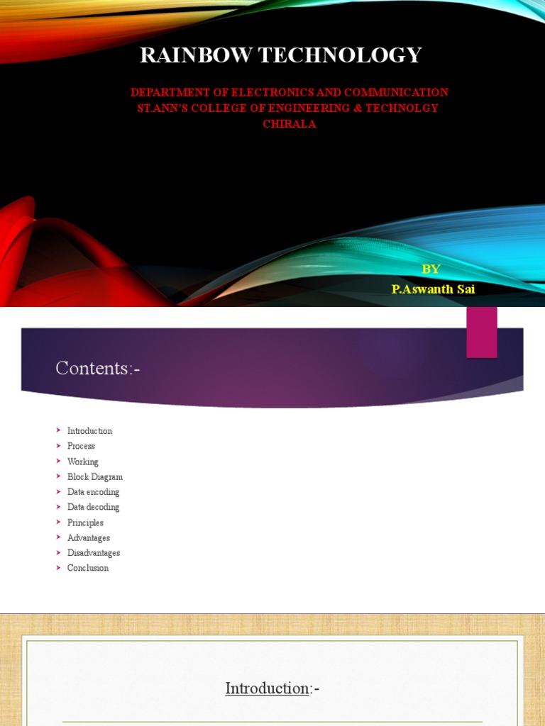 Rainbow Technology in Data Storage | PDF | Computer Data Storage | Bit