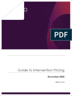 Guide to Intervention Pricing