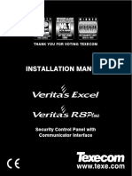 Texecom Veritas 8plus Installation