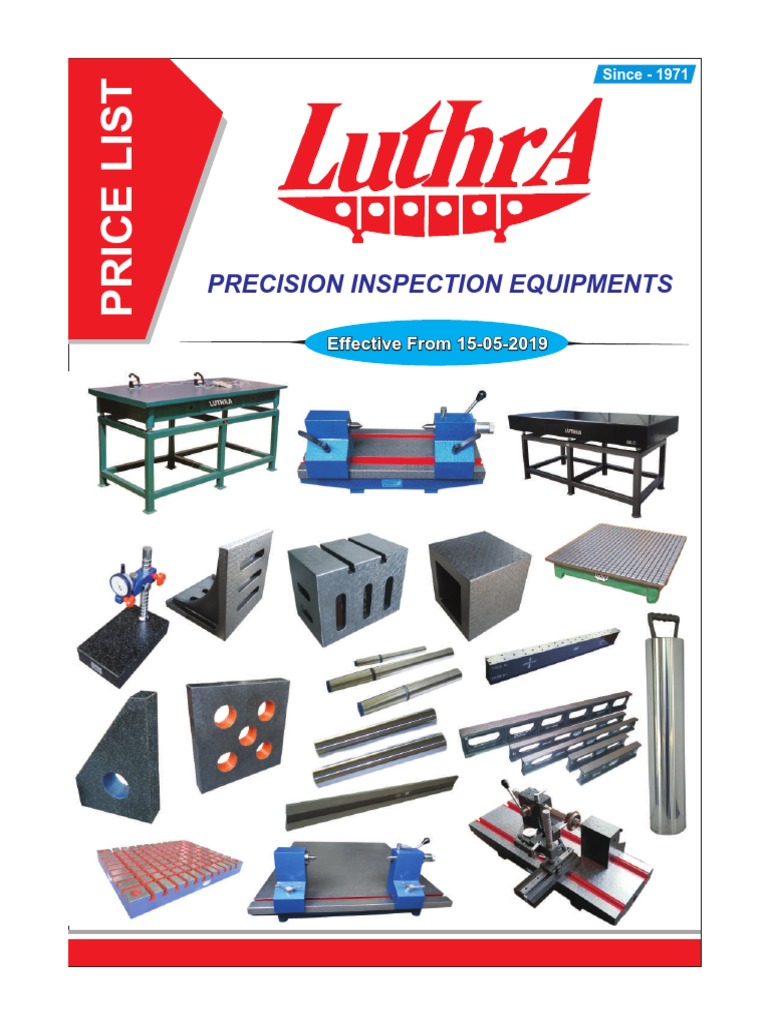 Luthra Price List 15 05 2019 Download Free PDF Screw Metals